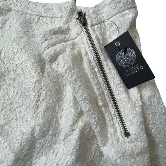 Vince Camuto St. Tropez Ivory embroidered skirt size 14 - Picture 12 of 16